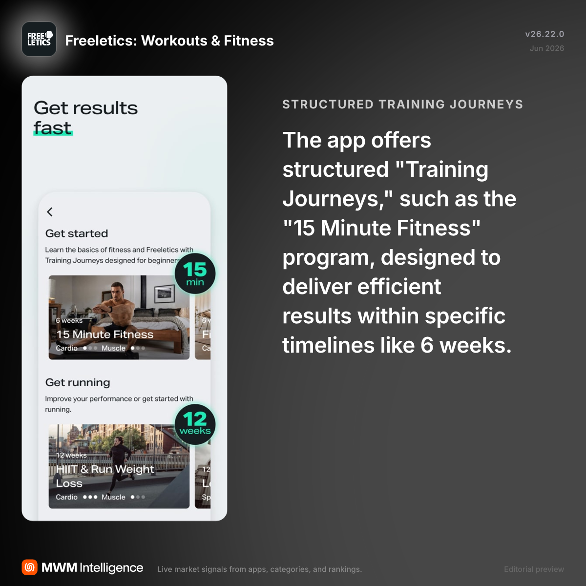 Freeletics: Workouts & Fitness - Health & Fitness App | MWM