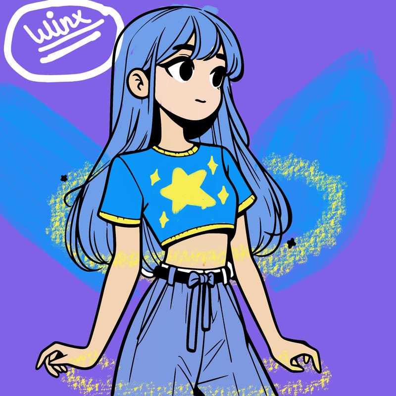 girl in a cute crop top