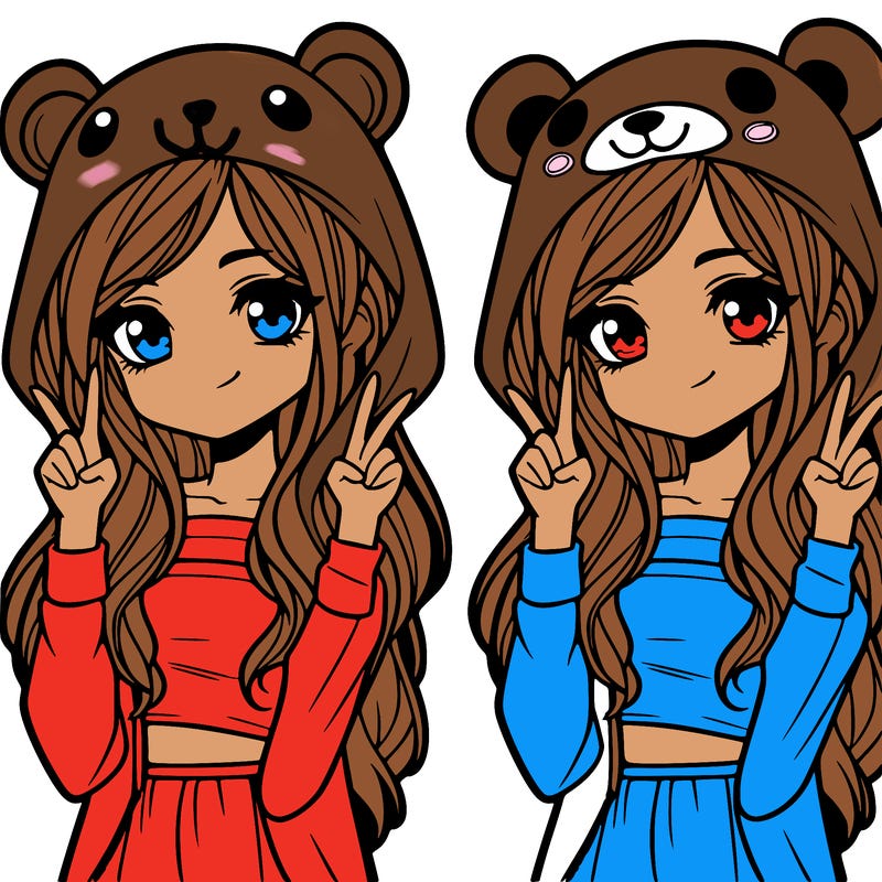 teen girl in animal costume