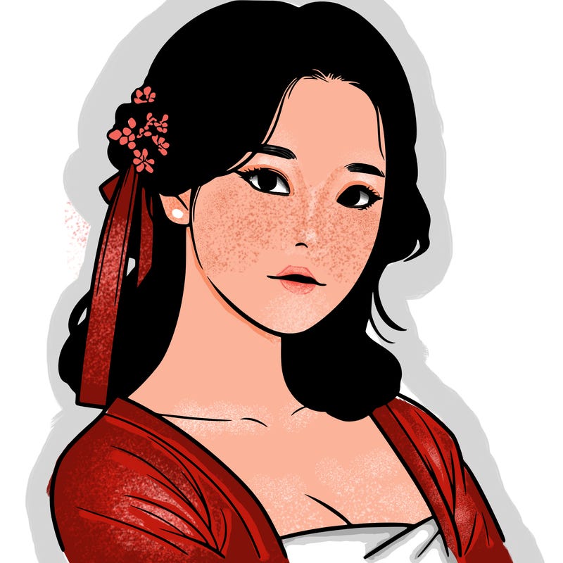 korean woman realistic