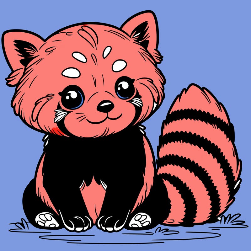 red panda