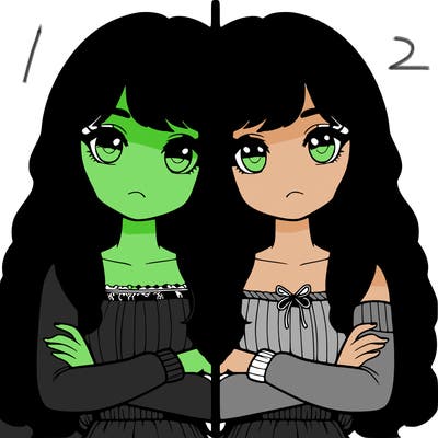 realistic girls split