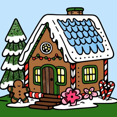 gingerbread house