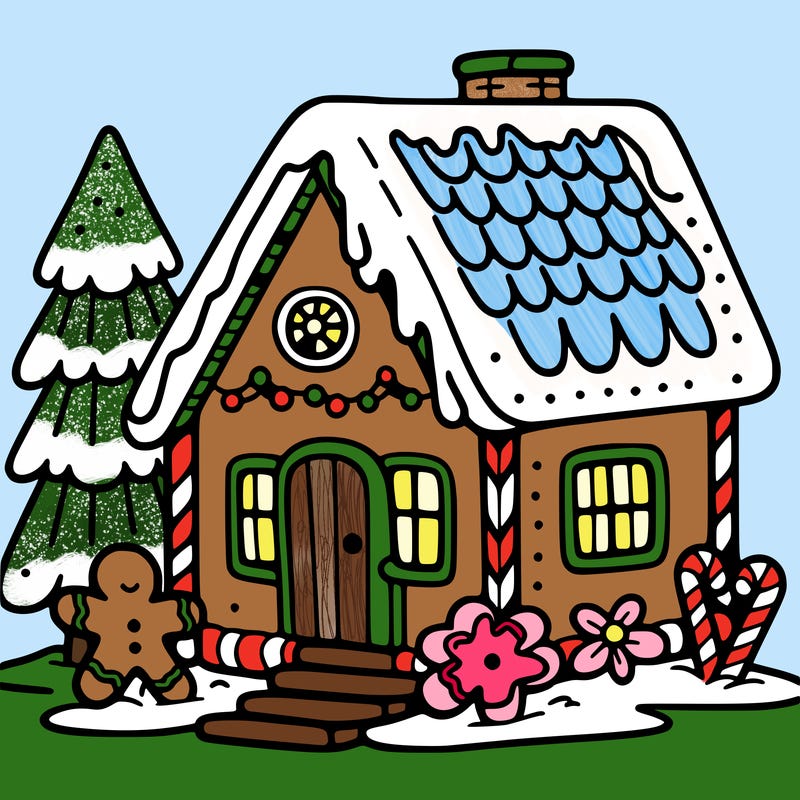gingerbread house