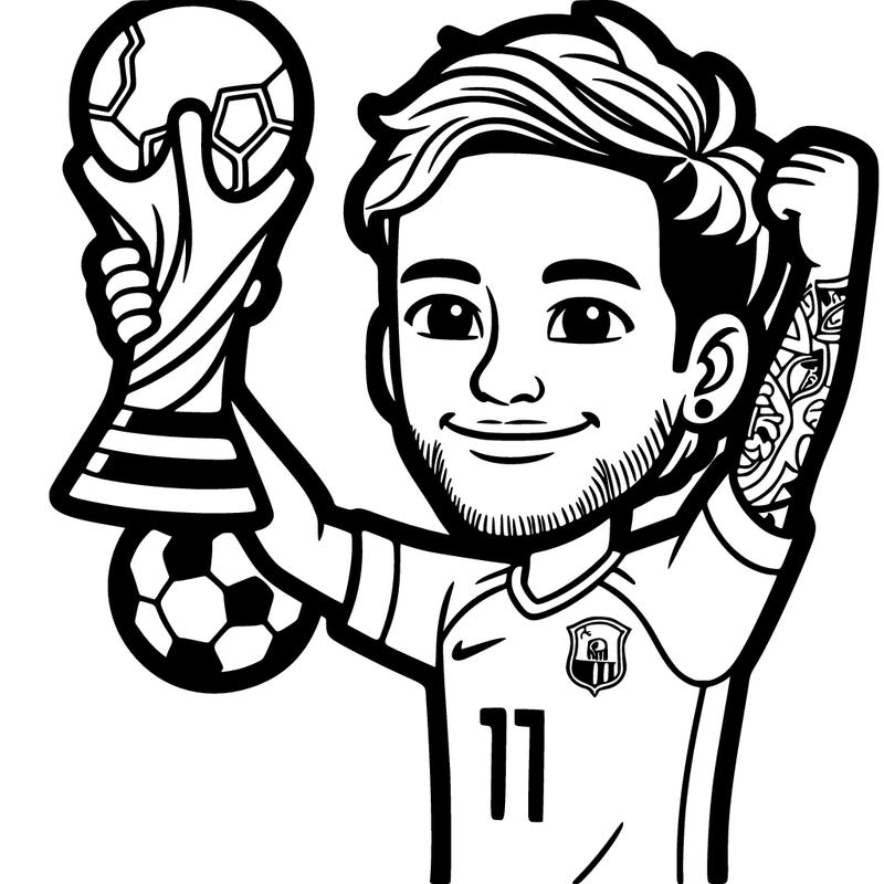 neymar jr winning the world cup
