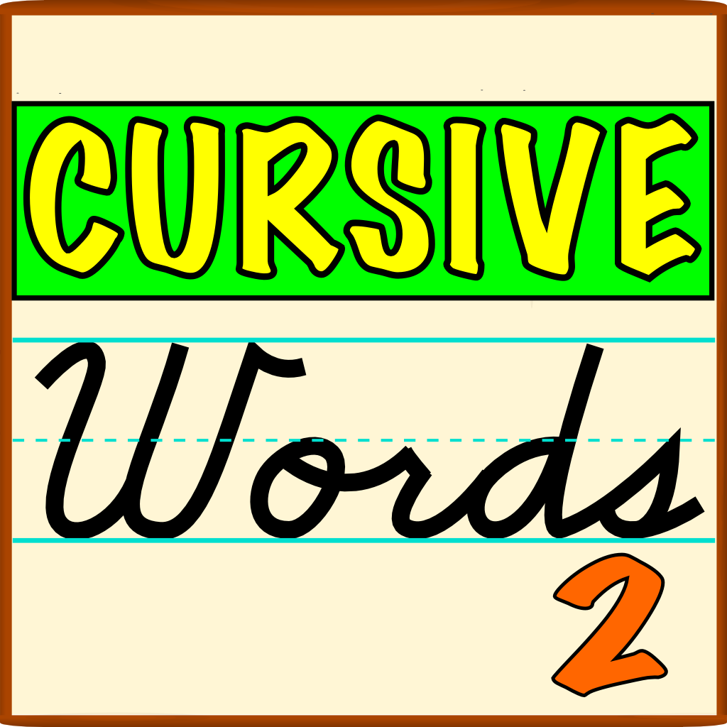 Cursive Words 2 - Education App | MWM
