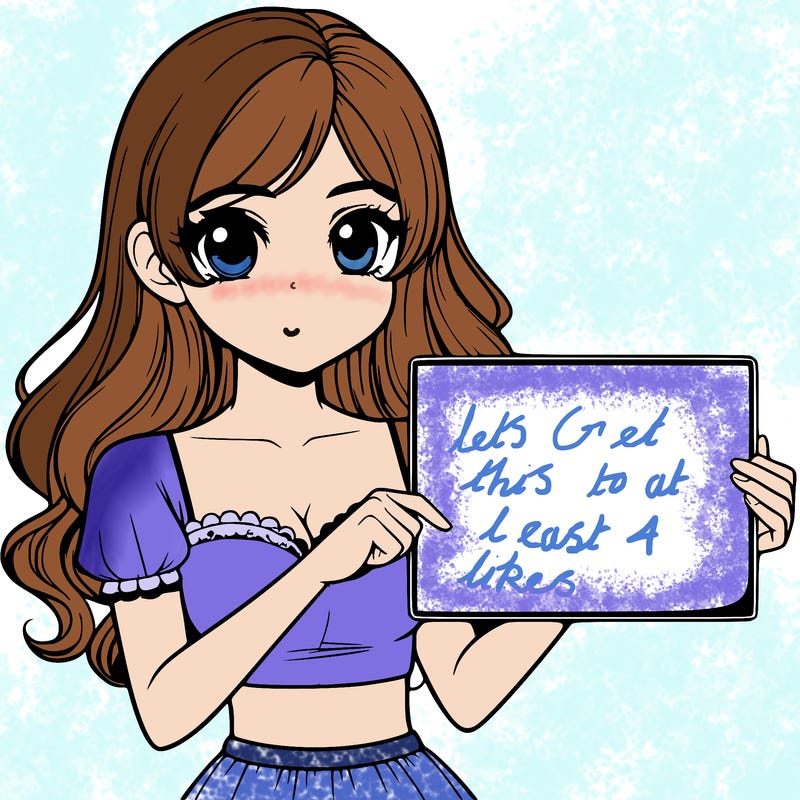 realistic pretty girl holding blank sign