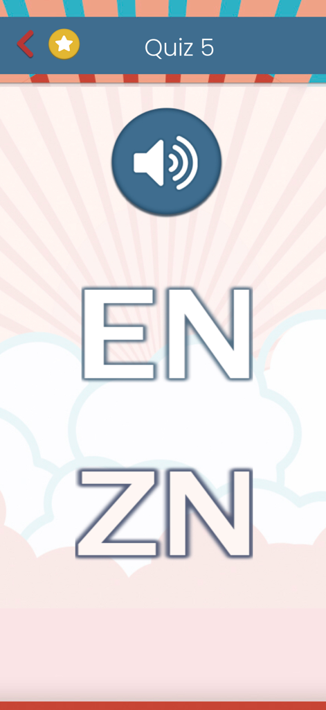 HSK 1 – 6 vocabulary Chinese - HSK Chinese vocabulary app quiz interface with listening icon