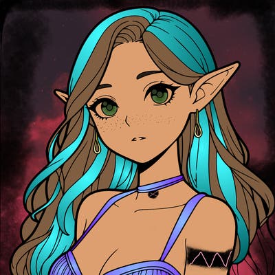 realistic girl elf
