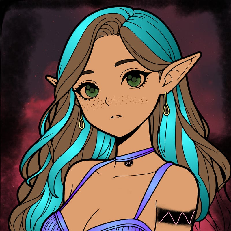 realistic girl elf