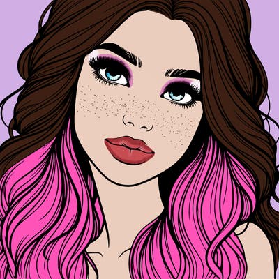 beautiful realistic girl