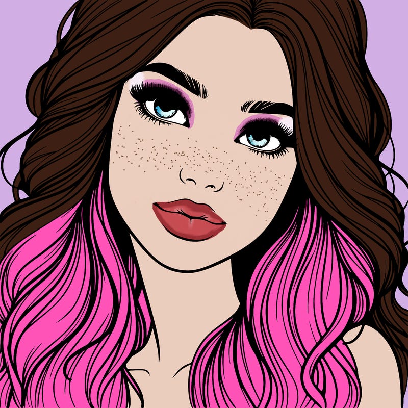 beautiful realistic girl