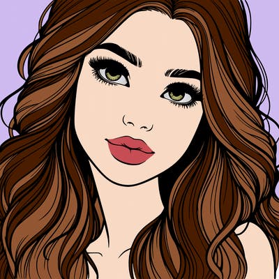 beautiful realistic girl