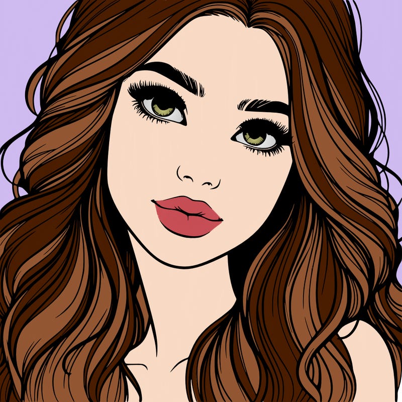 beautiful realistic girl