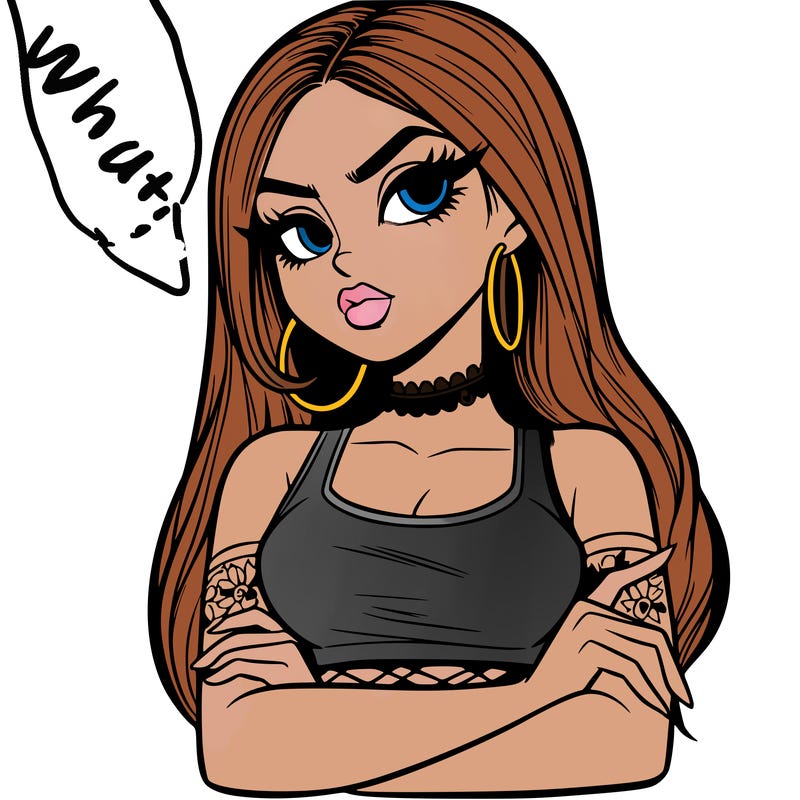 realistic baddie latina girl