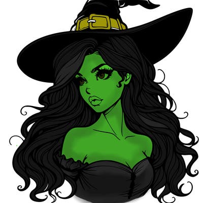 realistic witch