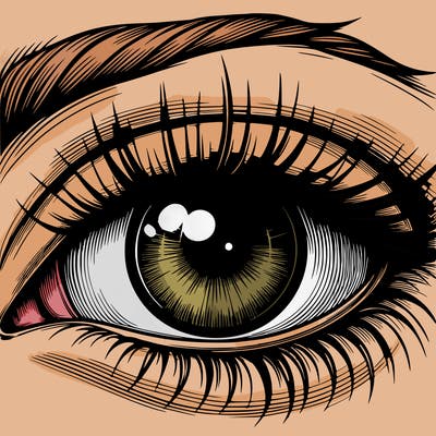 realistic eye