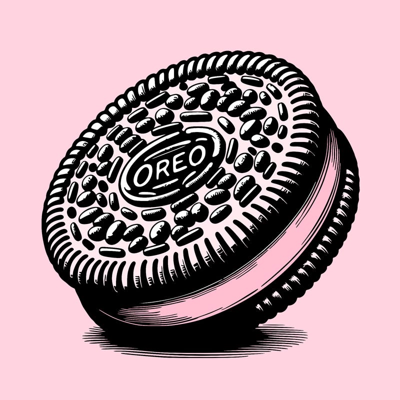 realistic oreo