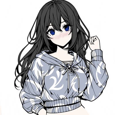 realistic mangas anime girl