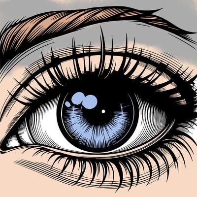 realistic eye