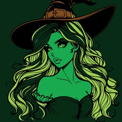 realistic witch