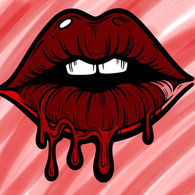 lips that look realistic and drip