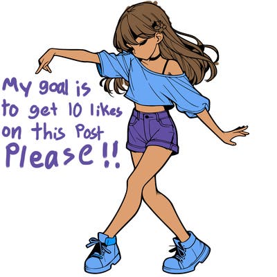 realistic girl danceing