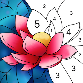 Color by Number app icon