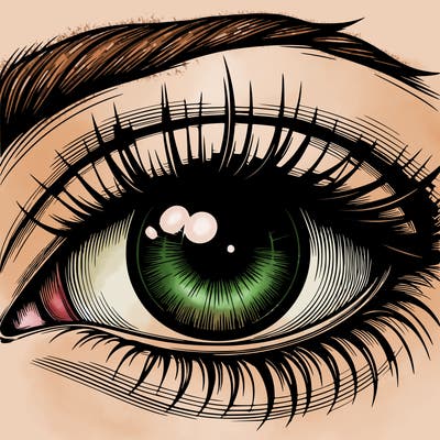 realistic eye