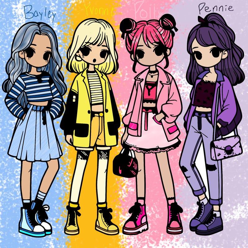 girls with fashion