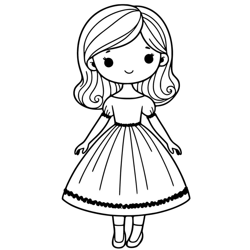 girl in dress