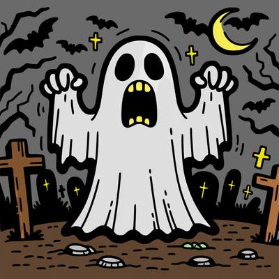 scary ghost