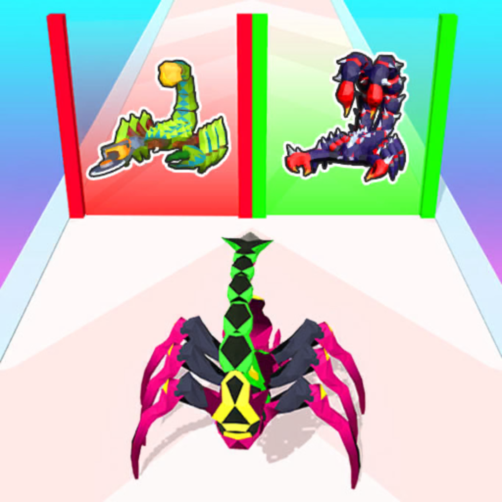 Scorpion Evolution - Run 3D - Games App | MWM