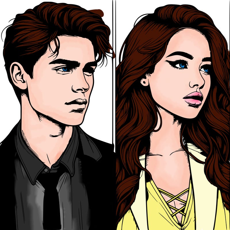 realistic couple