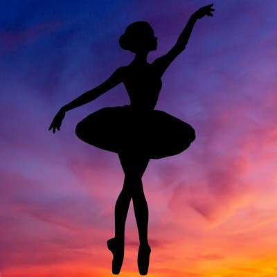 realistic ballerina
