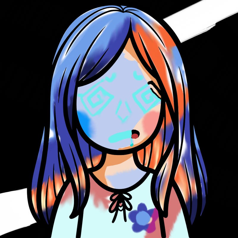faceless girl