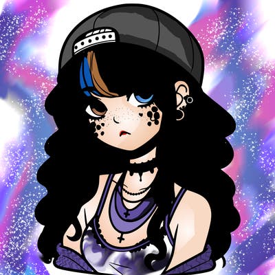 scene girl aesthetic