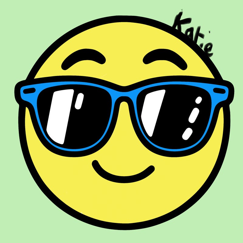 emoji with sunglasses