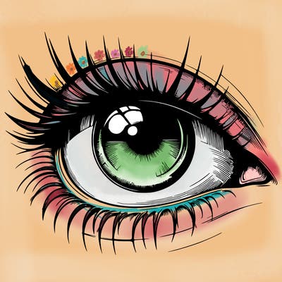 realistic eye