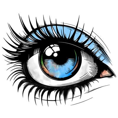 realistic eye