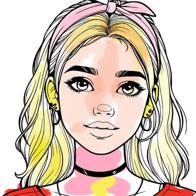 realistic teenage girl