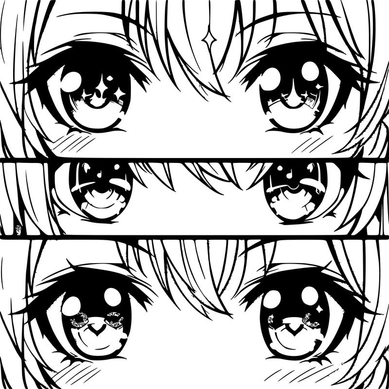 anime eyes