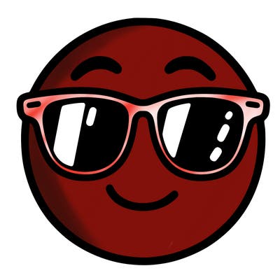 emoji with sunglasses