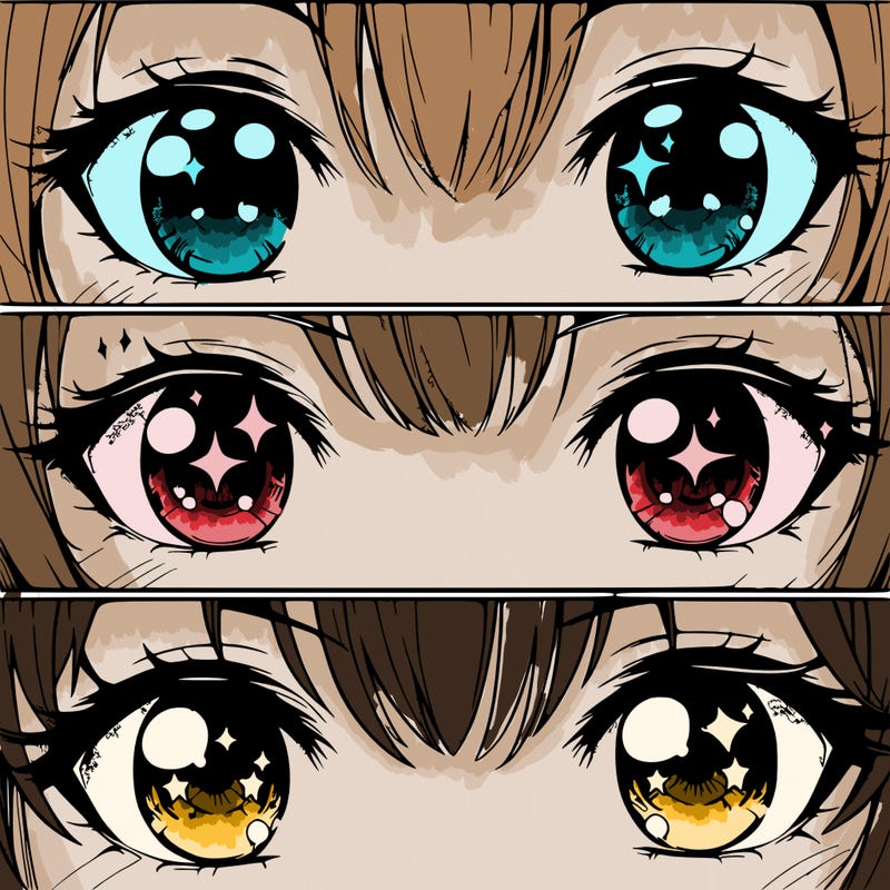 anime eyes