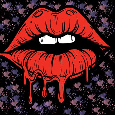 lips that look realistic and drip