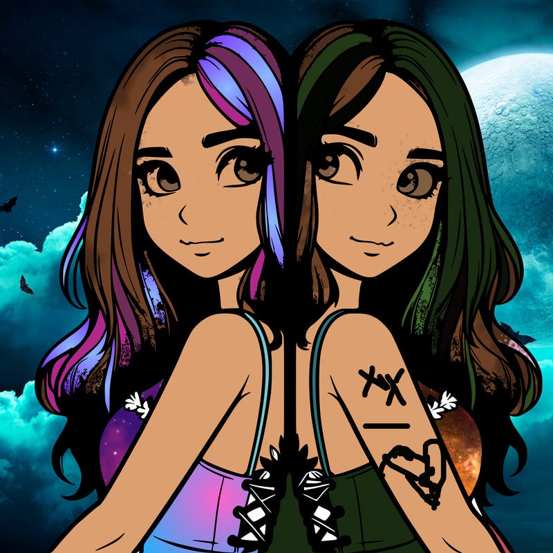 a realistic girl split