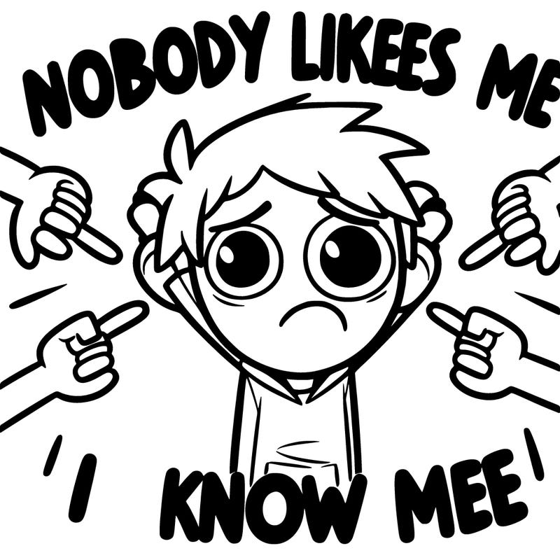 nobody likes me i know it