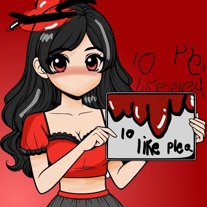 realistic pretty girl holding blank sign