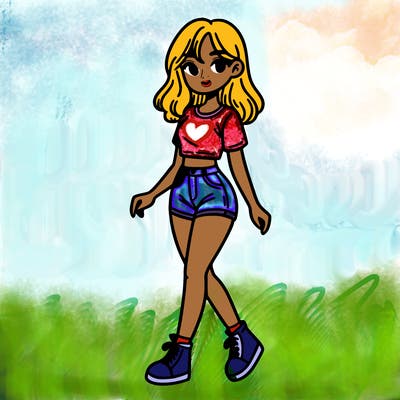 female with full body