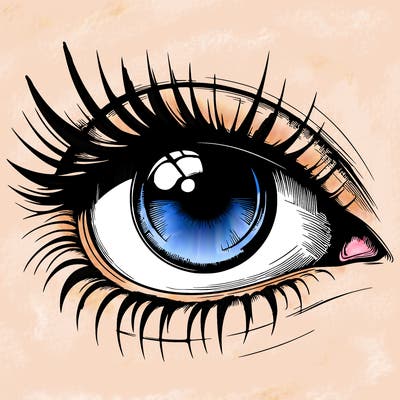 realistic eye